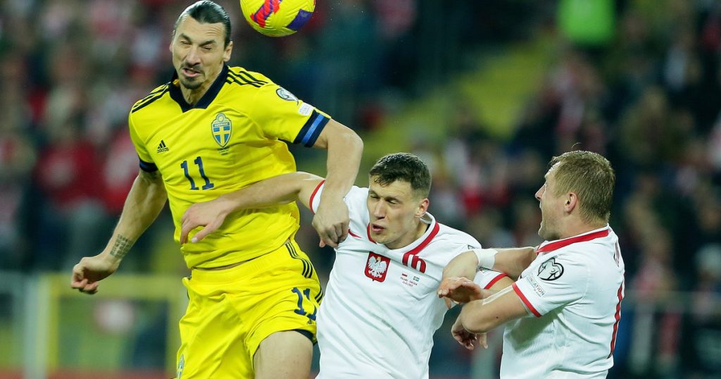 Poland Sweden.  Ibrahimovic praised the Poles.  This made me a promotion