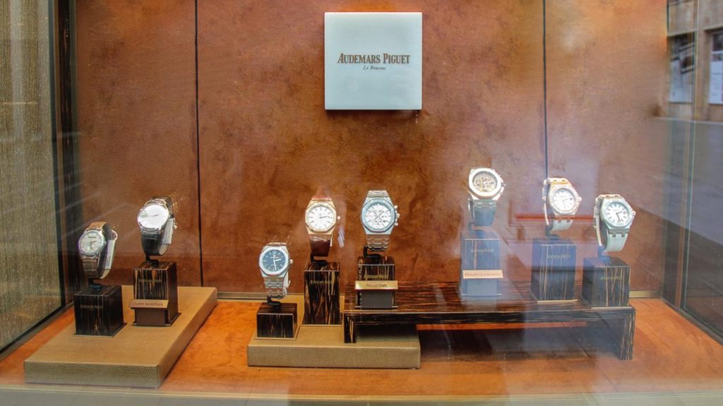 Russia - Ukraine.  Russians have ordered millions of dollars in luxury watches from the Swiss company Audemars Piguet