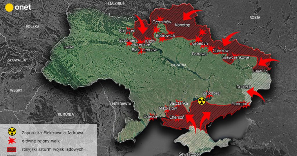 War between Russia and Ukraine - maps.  What is the situation at the front?  Kyiv, Kharkiv, Mariupol