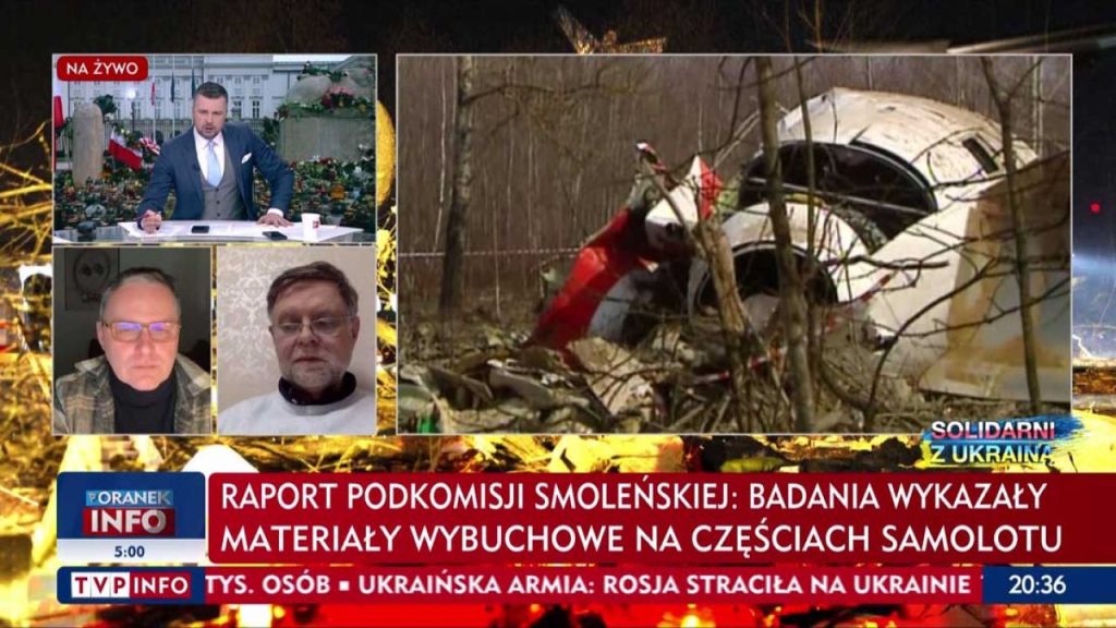 Trotyl and hexogen on the wreckage of the Tu-154M.  Cesare James and Professor.  Peter Groshamsky on the findings of the report on the causes of the Smolensk disaster |  "It was 20"