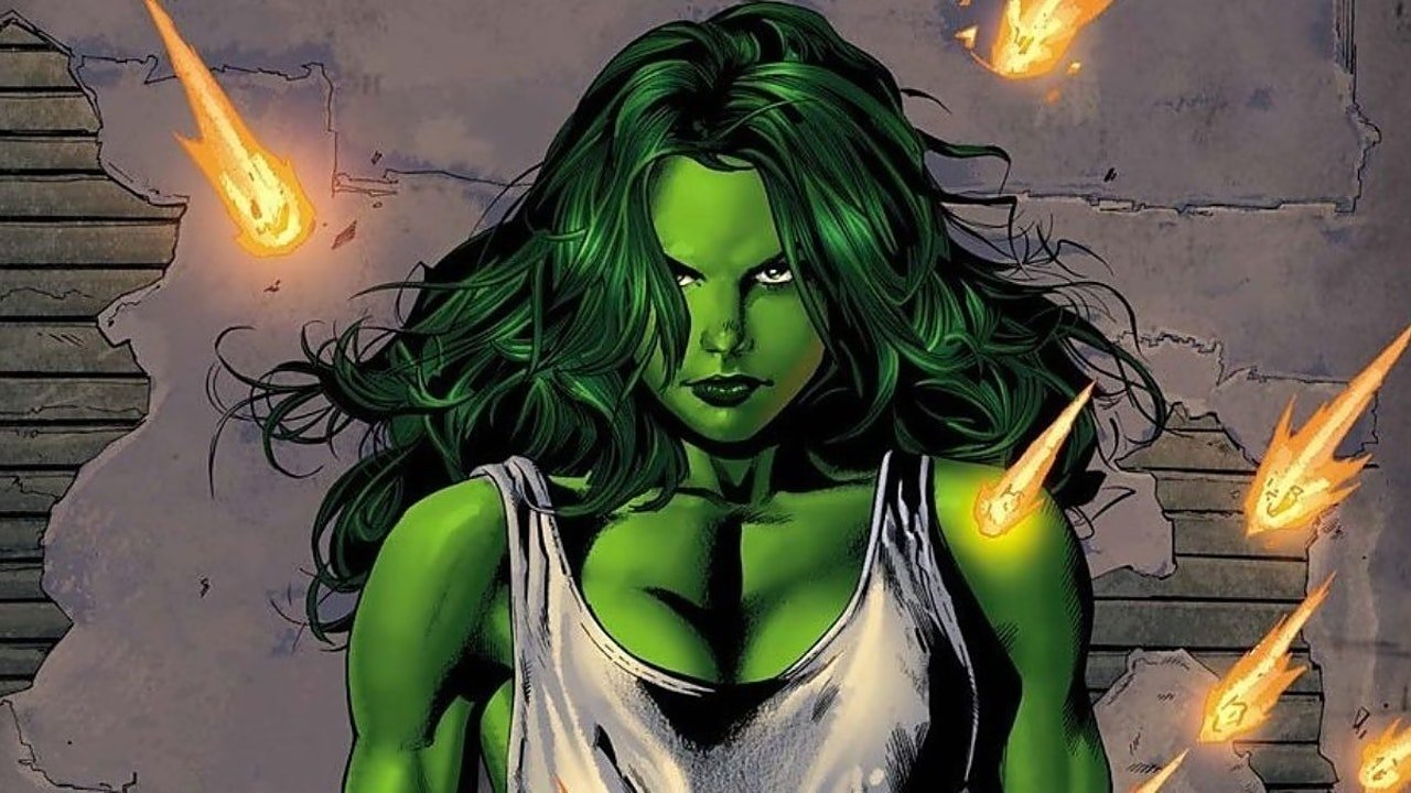 She-Hulk - MCU heroine in graphics.  Is the series late?