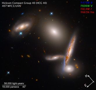 hCG 40 galaxies