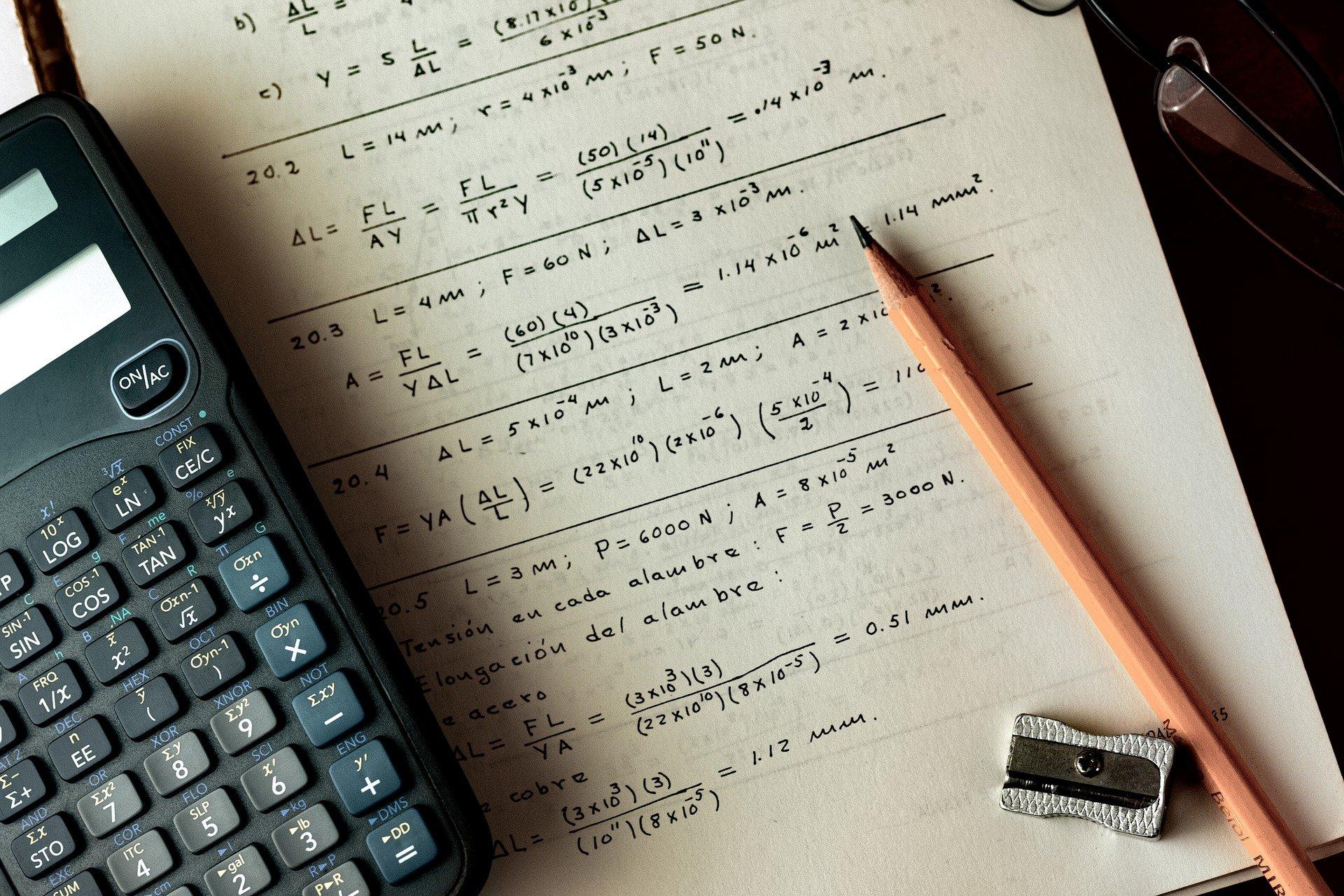 a test.  These tasks are terrifying in high school math.  Can you handle the possibility?