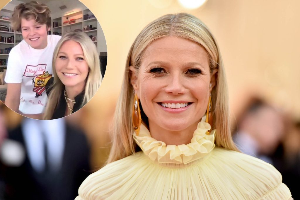 Gwyneth Paltrow celebrates the 16th birthday of his son Moses