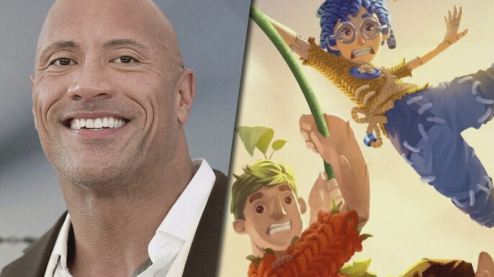 It takes two to come to Amazon.  Dwayne Johnson becomes one of the producers