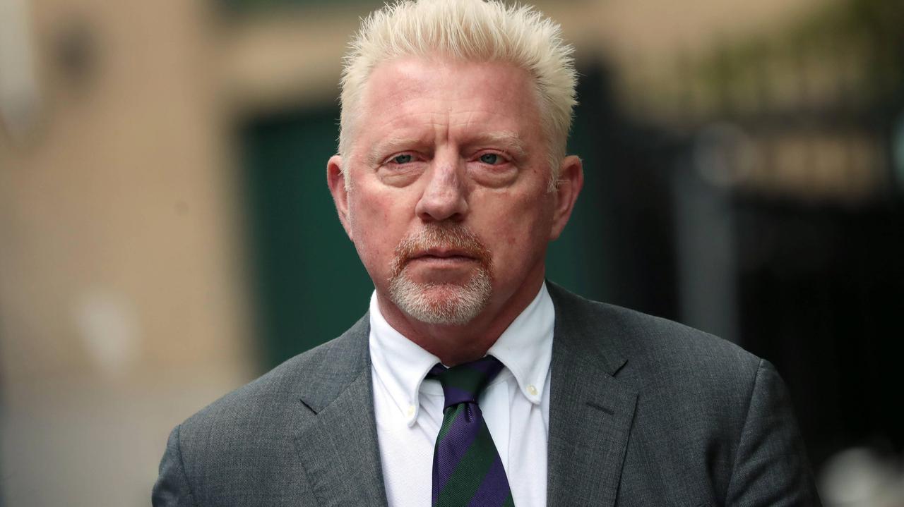 London.  Boris Becker, famous German tennis player sentenced to prison