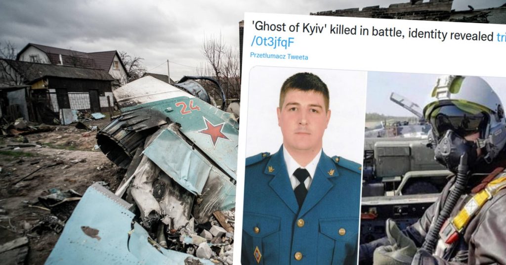 The "Ghost of Kyiv" died.  More than 40 Russian planes were supposed to be shot down