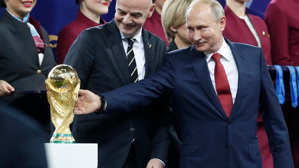 The Russians won after FIFA's unexpected decision.  "Take a Break!"  football