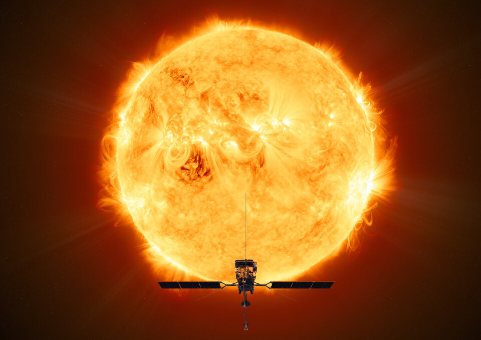 The first close encounter with the Sun of the Solar Orbiter |  urania