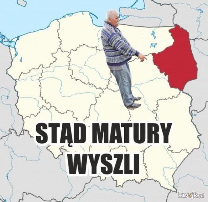 Matura 2022: memy o przeciekach z Podlasia