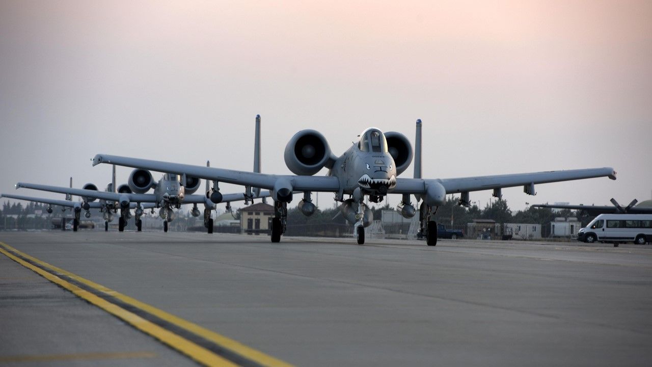 Szef MON Ukrainy chce, by piloci szkolili się w obsłudze m.in. samolotów A-10 Thunderbolt II (Kristan Campbell/Incirlik 39th Air Base Wing/Anadolu Agency/Getty Images)