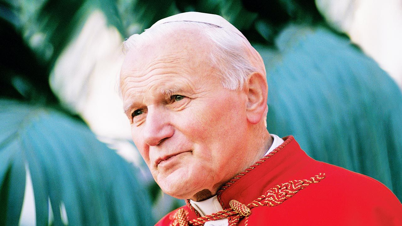 Jan Paweł II (fot.  Grzegorz GalazkaArchivio Grzegorz GalazkaMondadori via Getty Images)