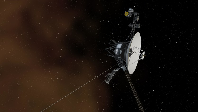 Voyager is sending out strange data from outside our solar system.  What's going on?