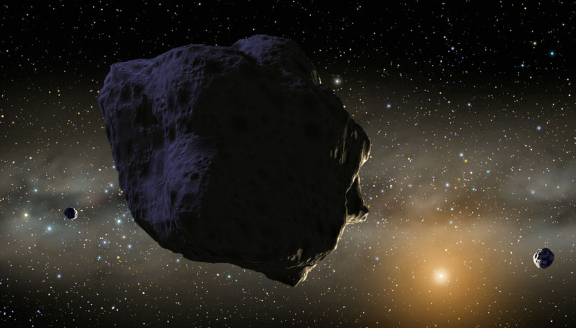 The asteroid is approaching Earth.  The largest such facility in recent months