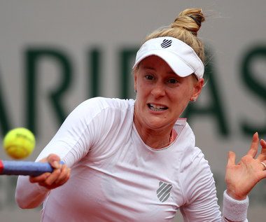 Ega Švetik met a competitor in the second round of Roland Garros