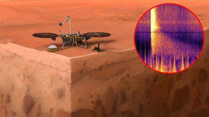Strong seismic earthquake on Mars.  Scientists are terrified