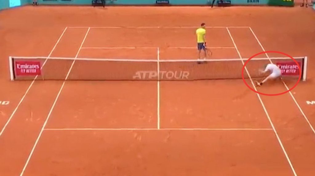 Hubert Hurkacz show in Madrid.  He played in such a way that his opponent fell into the net [WIDEO] Tennis