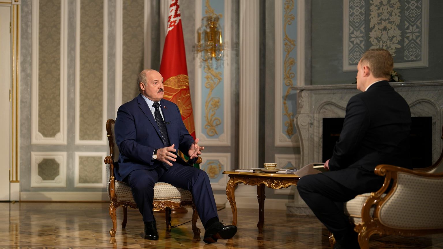 Lukashenka was interviewed by the Associated Press.  On the war in Ukraine: I have the impression that it continues World News