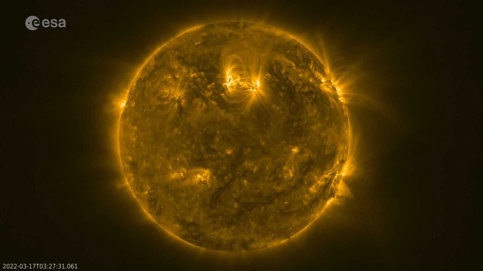 Scientists have observed coronal rain in the sun's atmosphere.  It was recorded by a European survey