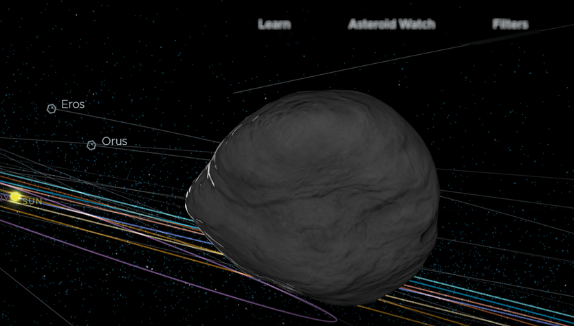 Sunday, May 22: An asteroid more than a kilometer in size will fly close to Earth