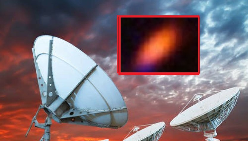 A supernova or... a black hole?  Strange signal from space