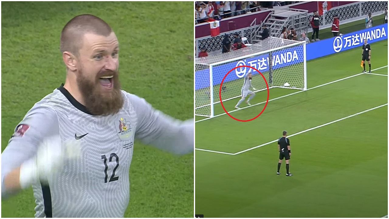 Australia in the World Cup in Qatar.  The goalkeeper entered the 121st minute and started doing miracles for the Polish national team