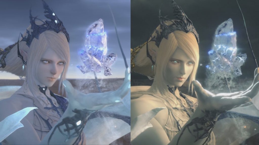 Final Fantasy XVI has received a graphical upgrade.  See beautiful screenshots and compare bindings and details