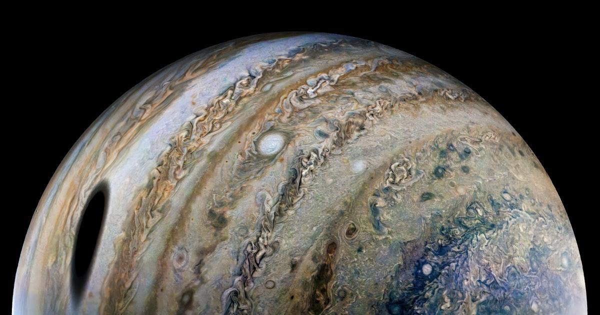 Jupiter has a cannibal past.  This was confirmed by data from the Juno probe