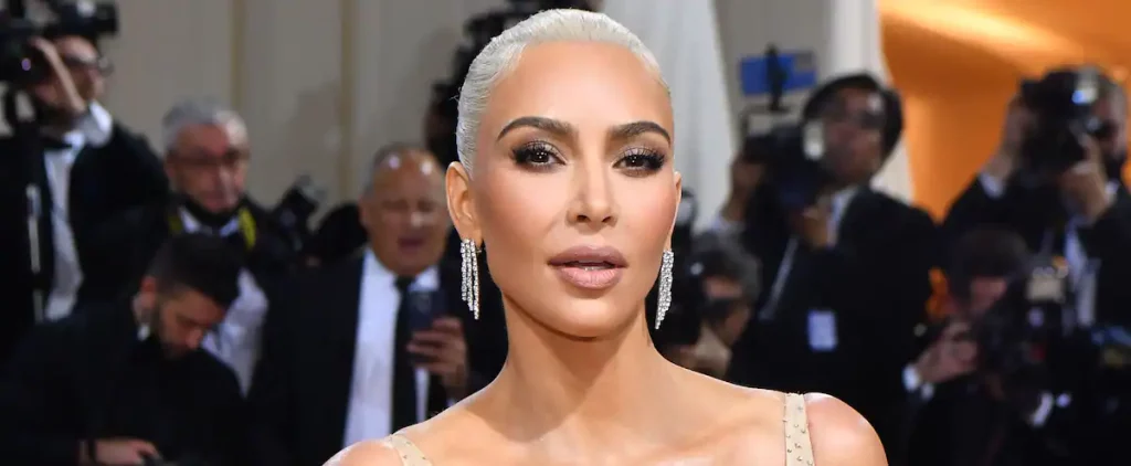 Kim Kardashian has been accused of damaging Marilyn Monroe's dress at the Med Gala