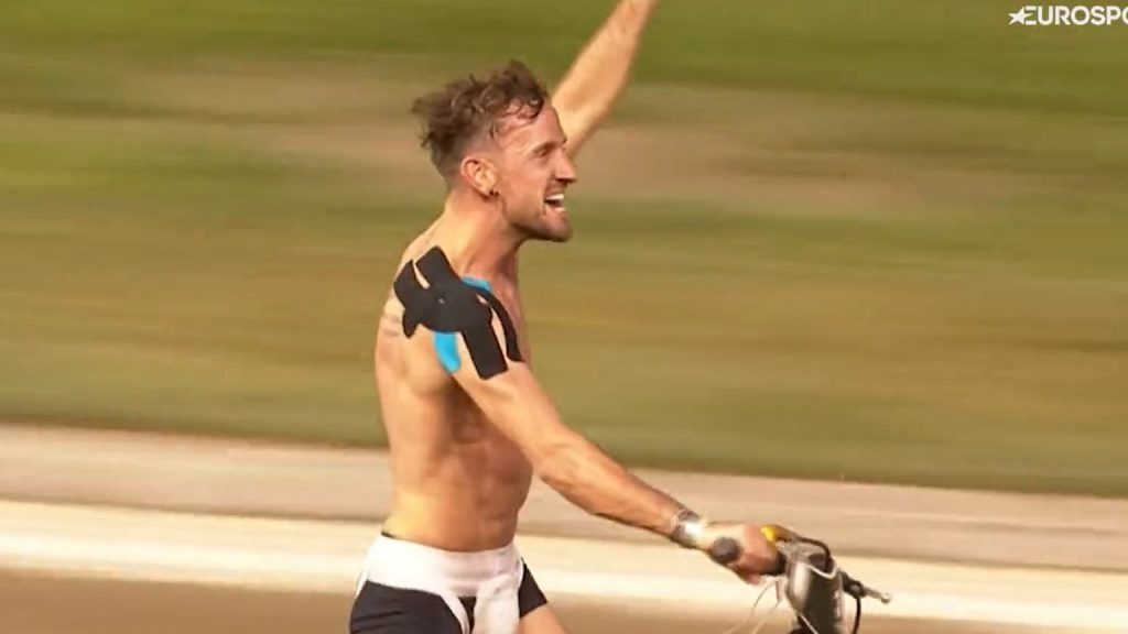 This is how the exciting Gorzów GP winner celebrated.  "I saw a passenger who was riding with nothing" [WIDEO]