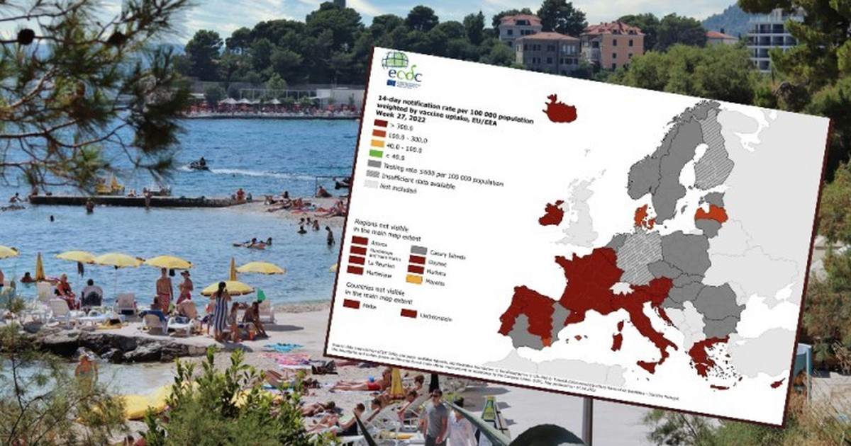 The virus spreads freely.  There are more and more disturbing areas in Europe.  New ECDC Map