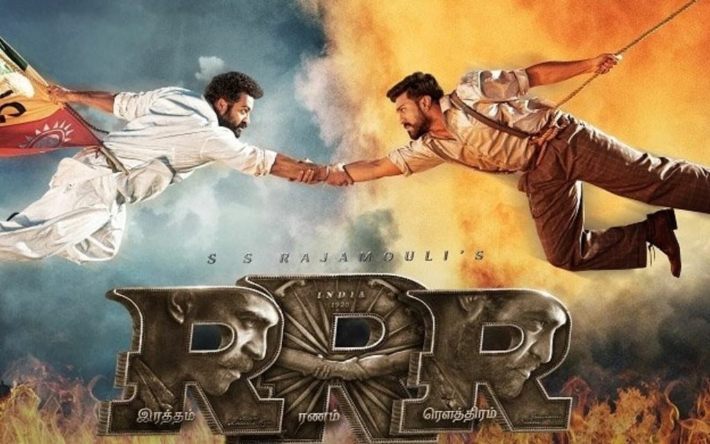 RRR (2022) - review, opinion about the film [Netflix].  Bollywood at its best