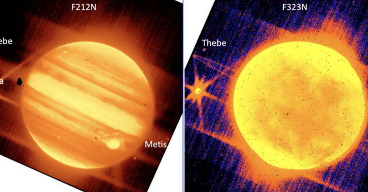Jupiter images by JWST.  The surprise is hidden in the final report