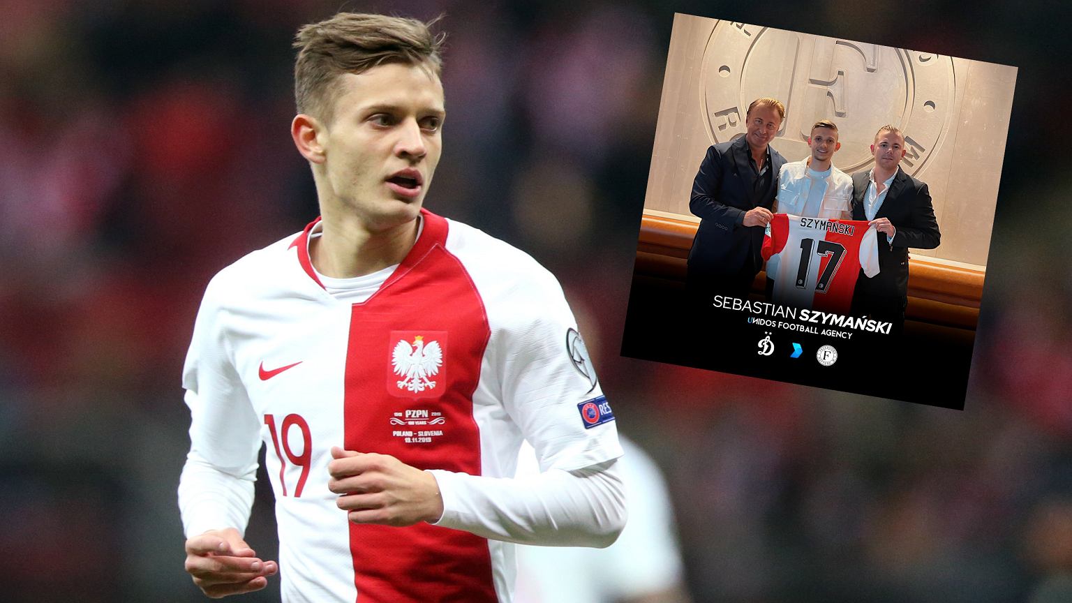 The Dutch are fascinated by the debut of Sebastian Szymanski.  Football "on the spot"