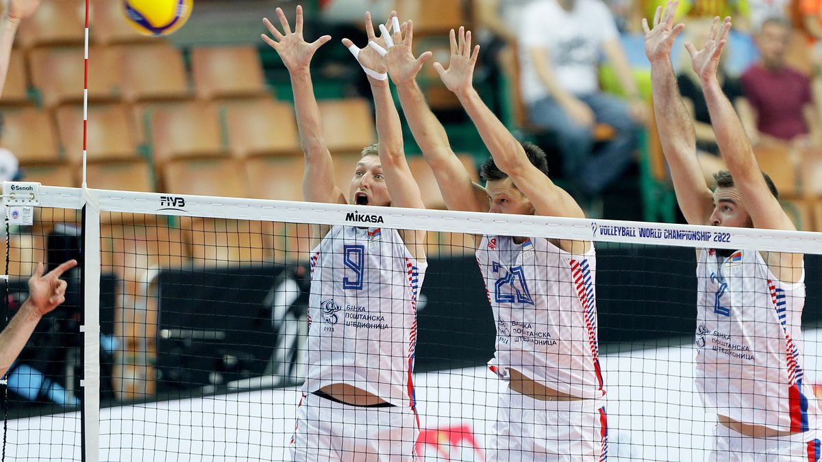 Serbian volleyball players