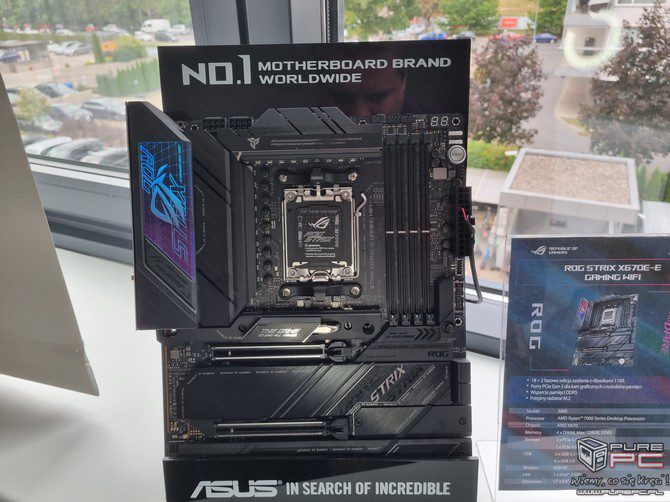 ASUS X670E - This is how AMD Ryzen 7000 motherboards look alive [nc9]