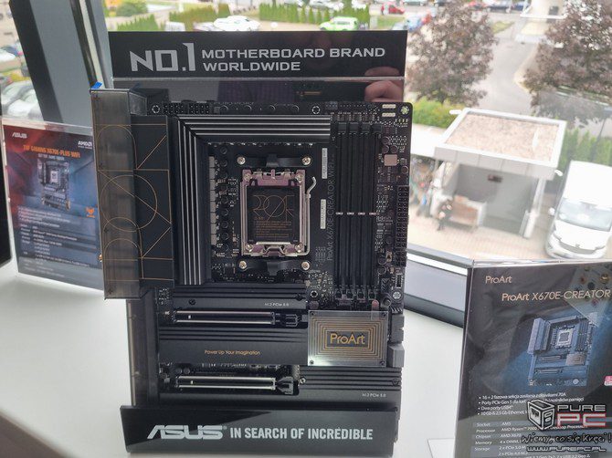 ASUS X670E - This is how AMD Ryzen 7000 motherboards look alive [nc11]