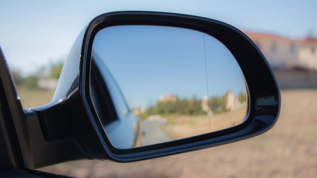 Black stripes on car mirrors.  Why are they?  They can save your life!