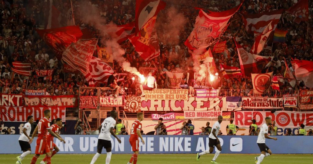 Scandal during the Bayern Munich match.  Fans booed the German national anthem [WIDEO]