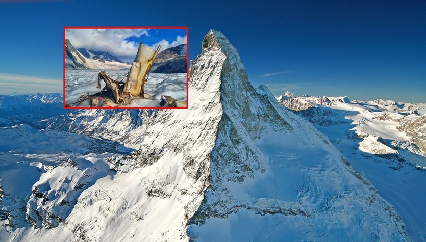 Switzerland is shocked.  Glacier discovered a plane wreck