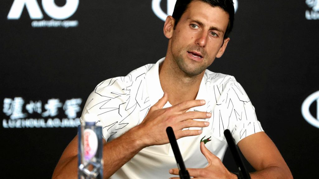The unknown face of Novak Djokovic.  "Sorry, this costs too much" tennis