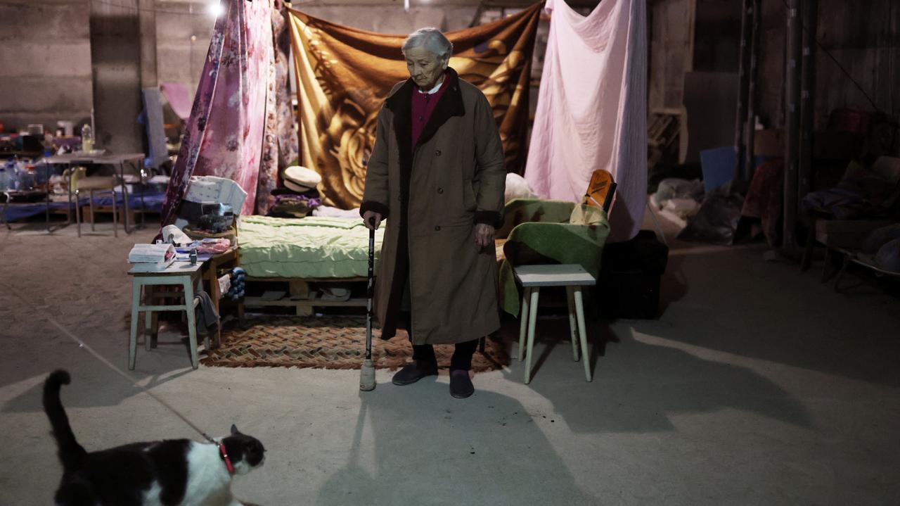 Ukraine.  Maria Nikolaevna survived World War II.  He's been living in a basement since the Russian invasion