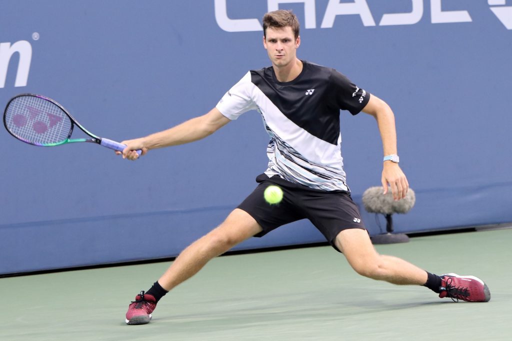 Hubert Hurkacz's Grand Slam Demons are back.  A four-set battle in the second round of the US Open