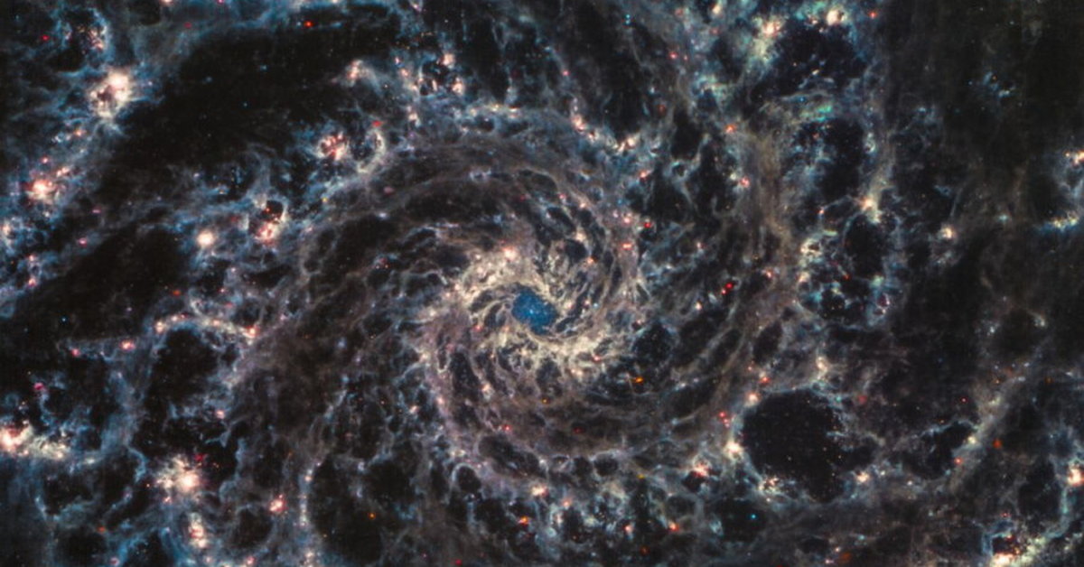 Webb Telescope captures new details of Messier 74