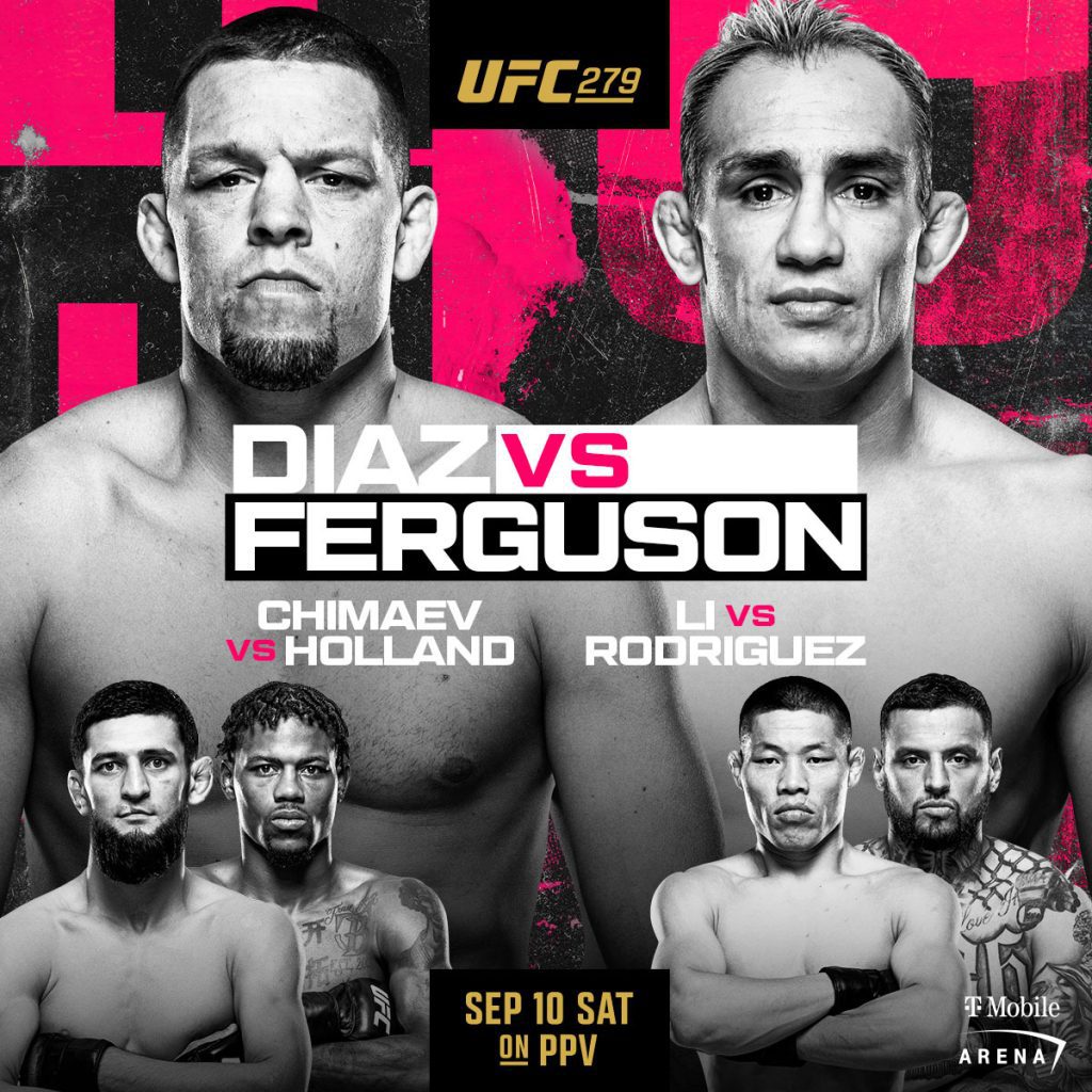 Nate Diaz - Tony Ferguson and Shemaev's Punches vs Kevin Holland at UFC 279