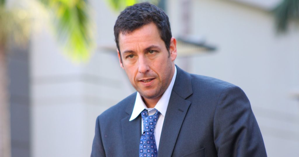 Adam Sandler is unrecognizable.  Fans are worried about the actor