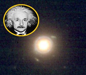 There is evidence that Einstein was right!  The Webb Telescope captured this phenomenon