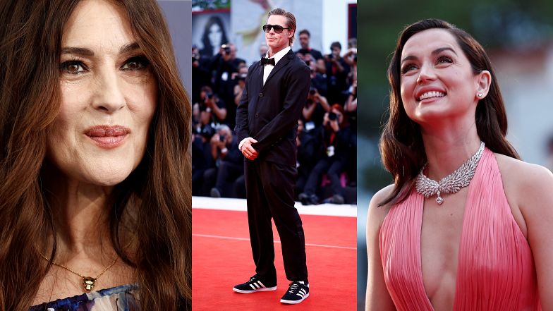 Stars at the Venice Film Festival: Monica Bellucci, Ana de Armas and Brad Pitt (photos)