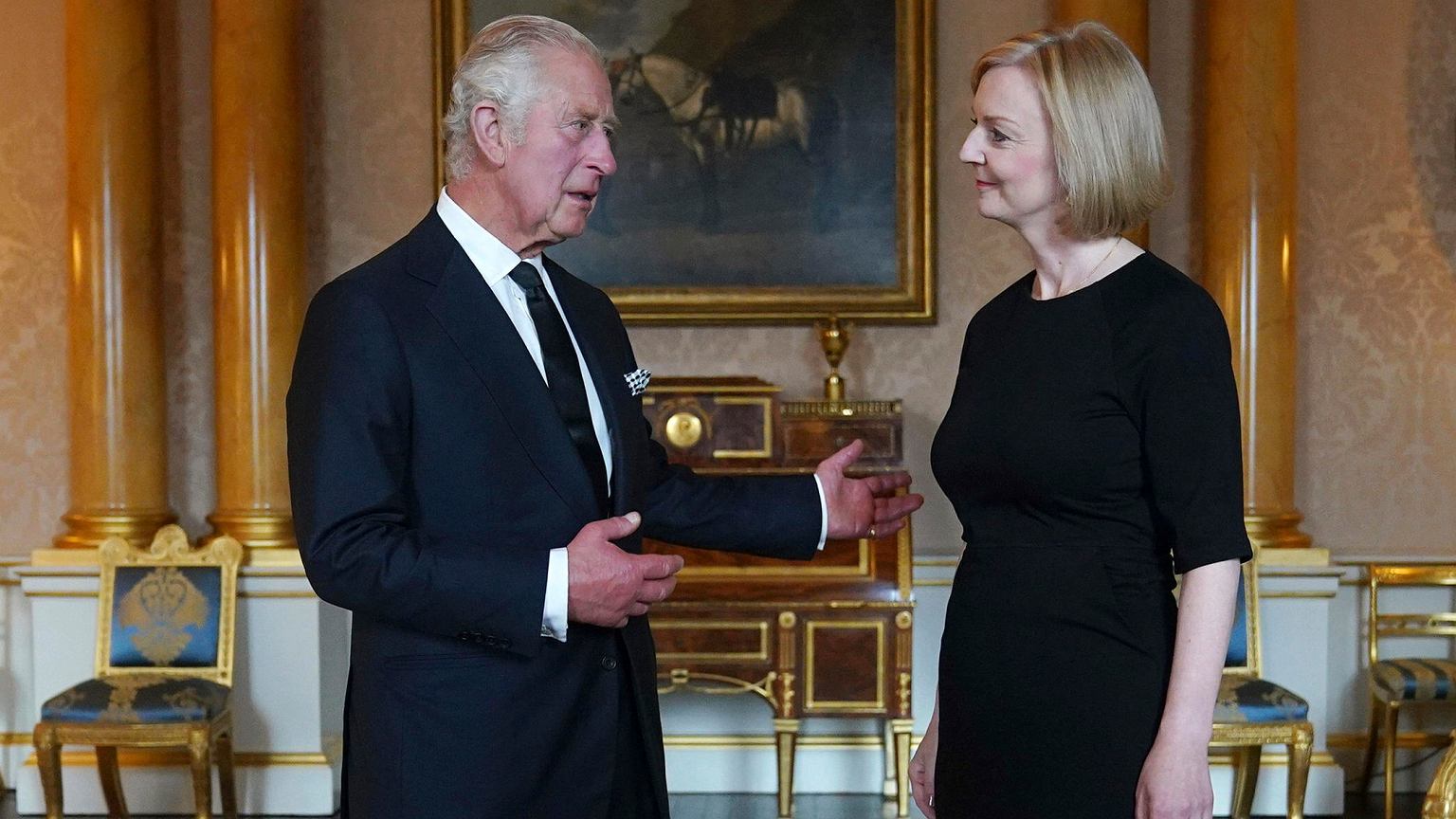 The camera recorded part of a conversation between Truss and Charles III.  The King on the death of Elizabeth II: I was afraid of the moment |  world News