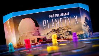 Search for Planet X - screen and pawns